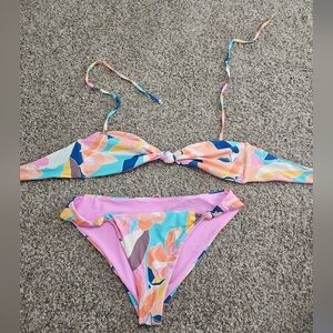 Colorful Floral Bikini Set